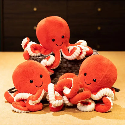 Smiley Octopus Plush (17cm)
