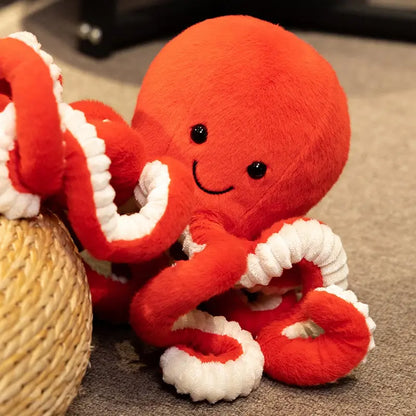Smiley Octopus Plush (17cm)