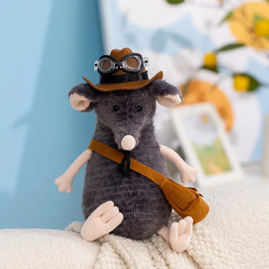Pelúcia Ratinho-Explorador (25cm)