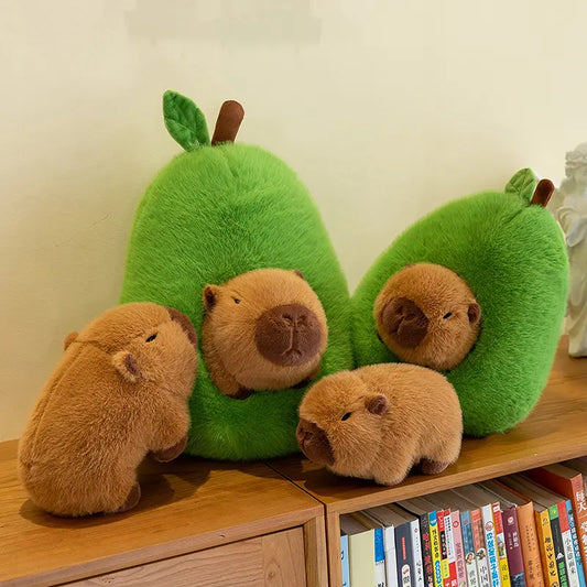 Pelúcia de Capivara-Abacate