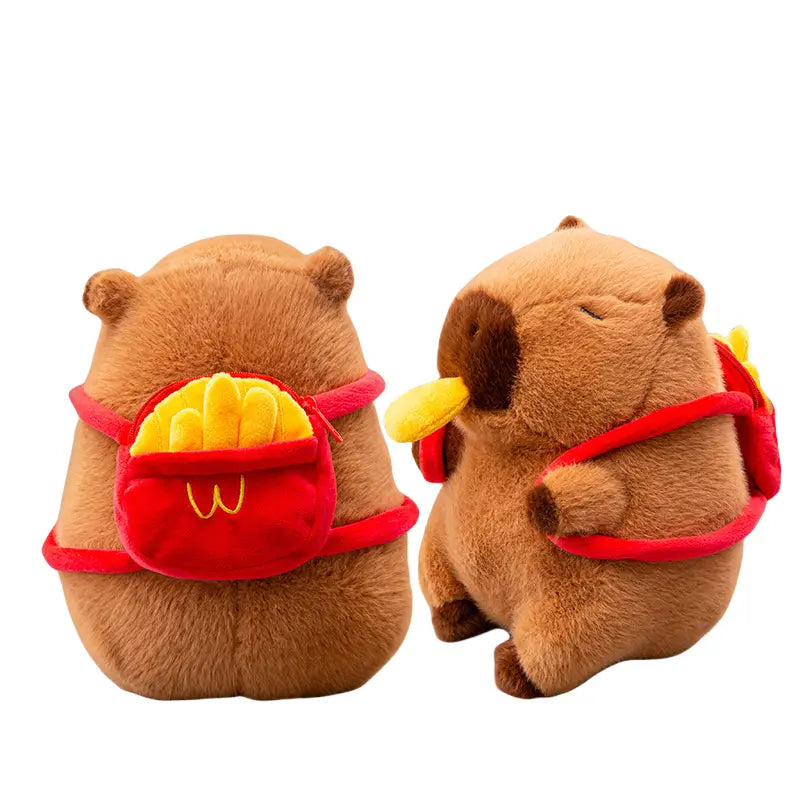 Pelúcia de Capivarinha-Pique-Nique