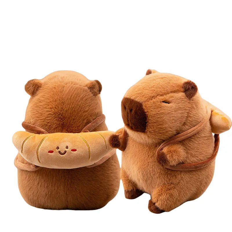 Pelúcia de Capivarinha-Pique-Nique