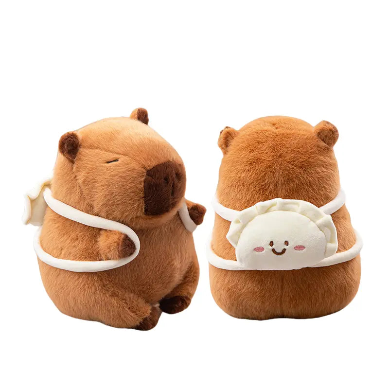 Pelúcia de Capivarinha-Pique-Nique