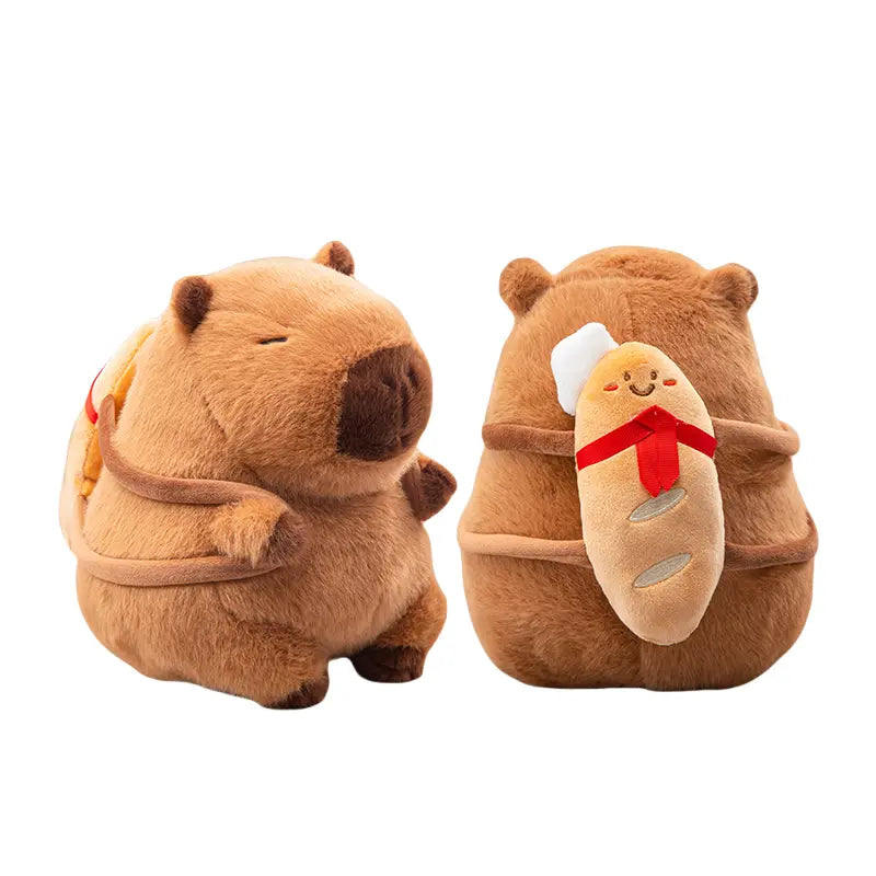 Pelúcia de Capivarinha-Pique-Nique