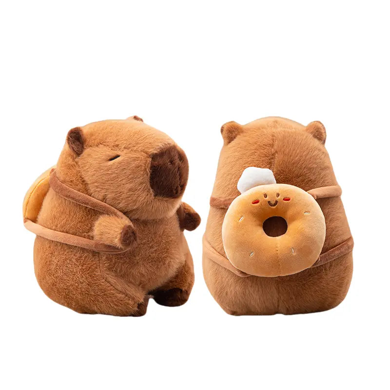 Pelúcia de Capivarinha-Pique-Nique