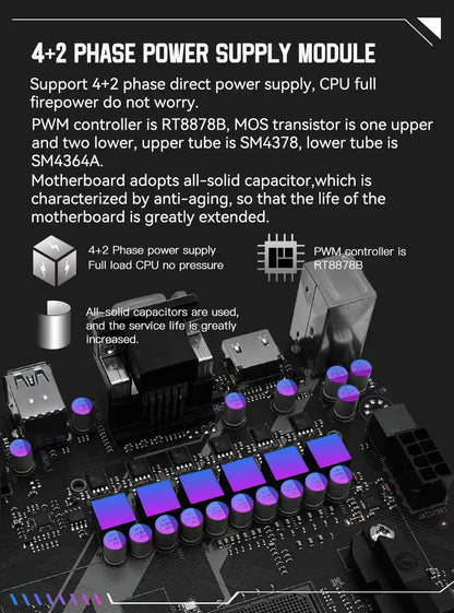 Motherboard B450M-AM4-K (AM4)