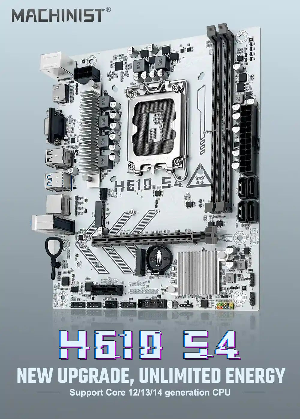 Scheda madre H610 S4 (LGA 1700)