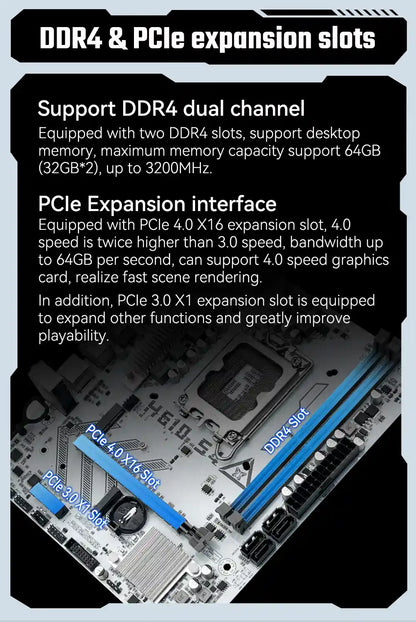 Scheda madre H610 S4 (LGA 1700)