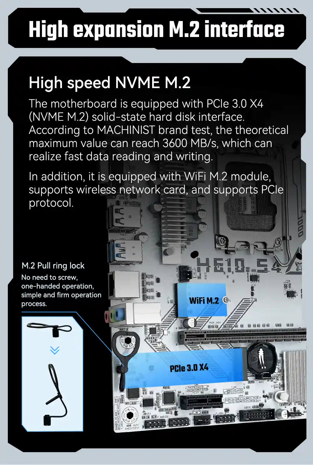 Scheda madre H610 S4 (LGA 1700)