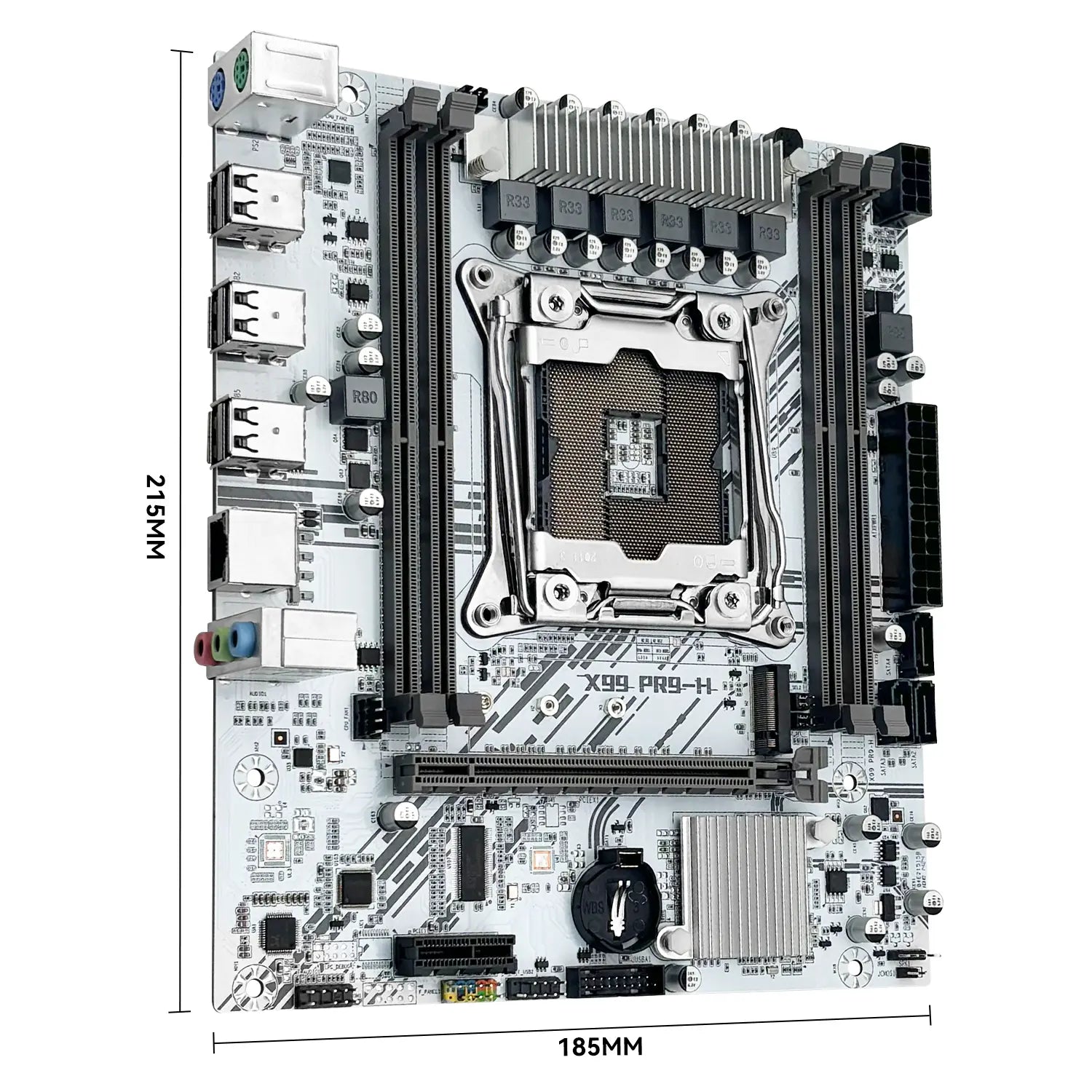 Scheda madre PR9-H X99 (LGA2011-3) Bianca