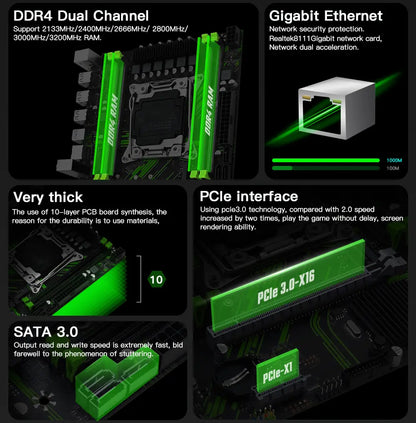 Scheda madre PR9 X99 (LGA 2011-3)