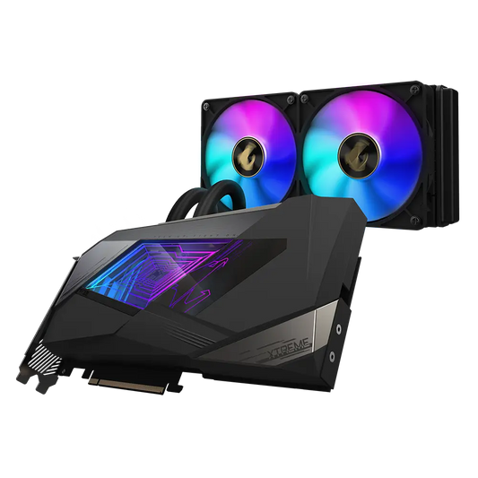 Placa de Vídeo AORUS GeForce RTX 3090 XTREME WATERFORCE 24G