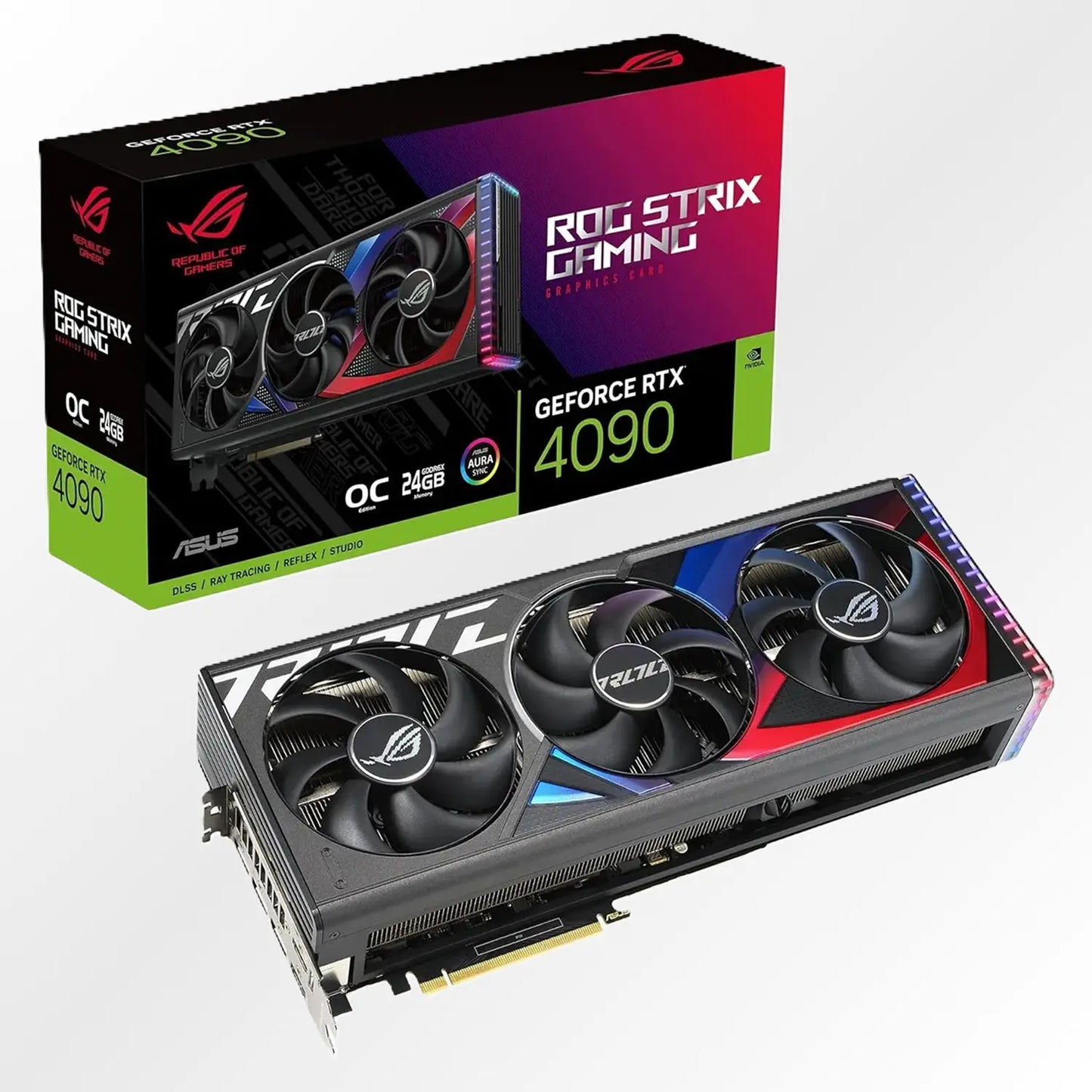 Placa de Vídeo ROG Strix GeForce RTX 4090 OC Edition 24GB GDDR6X