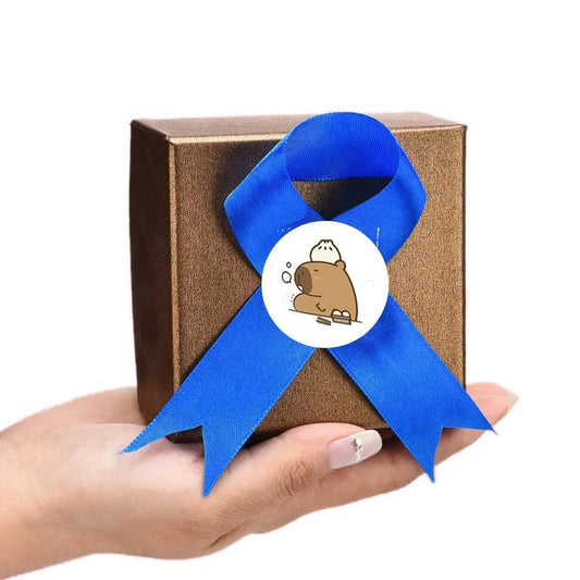 Rolo de Adesivos de Capivara (500 Peças)
