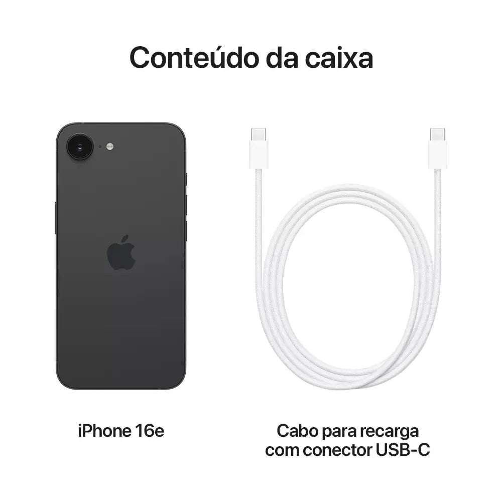 Smartphone iPhone 16E (128GB ROM)