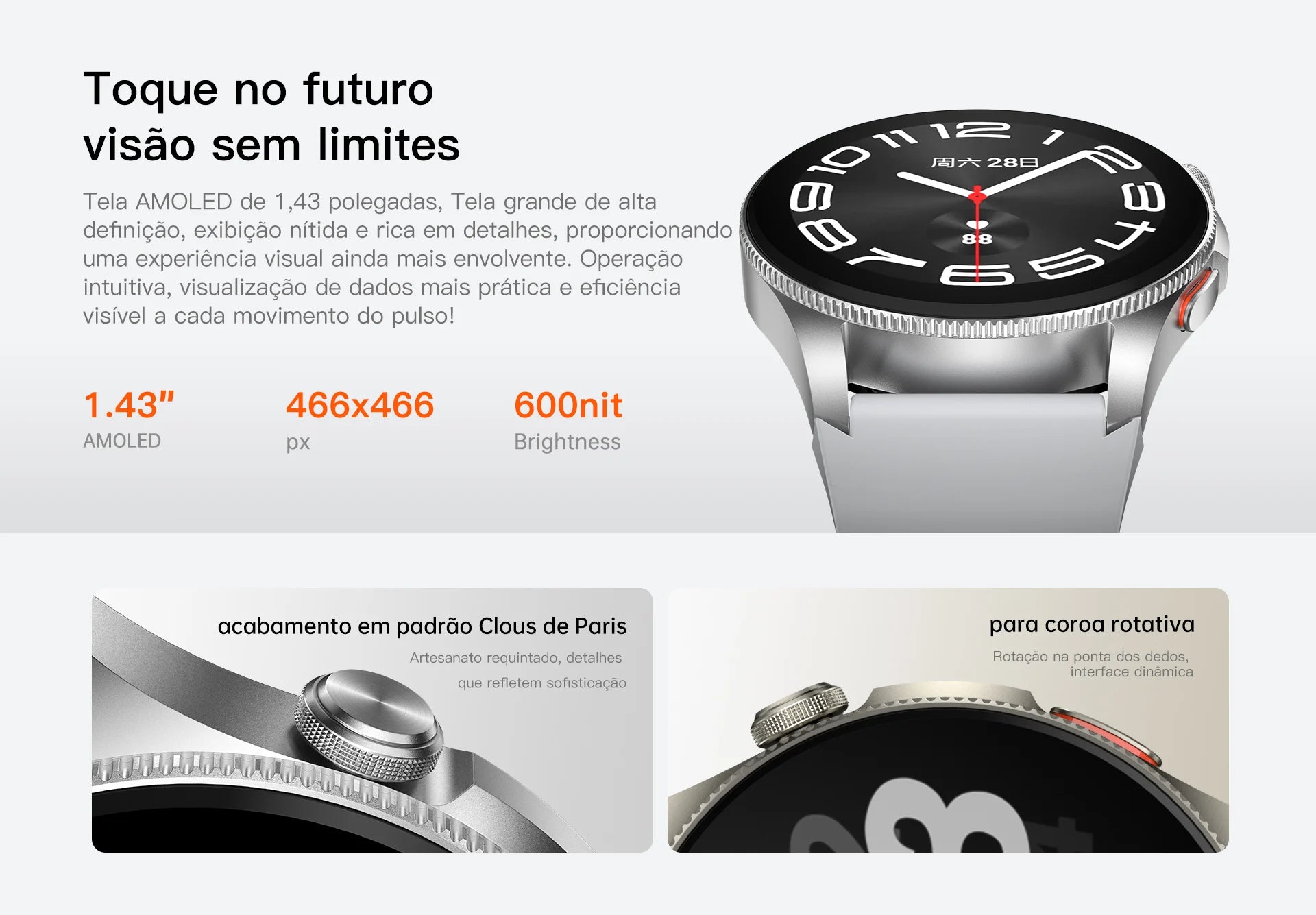 Smartwatch G12 (Amoled)