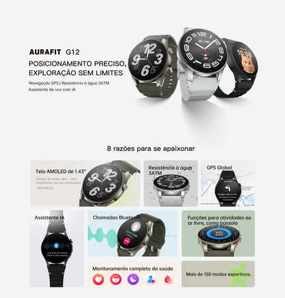 Smartwatch G12 (Amoled)