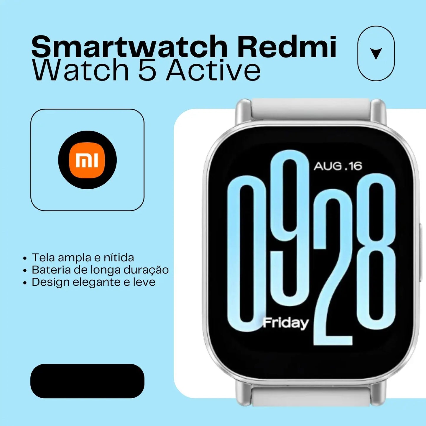 Smartwatch Redmi Watch 5 Active