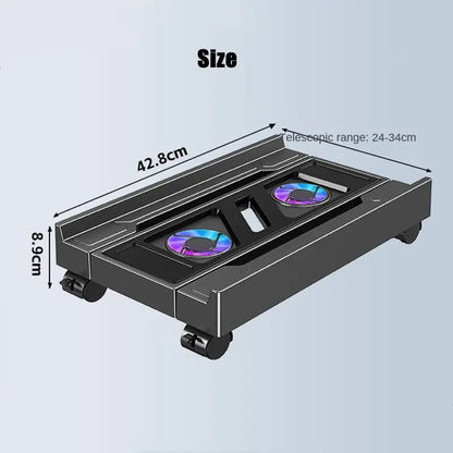 Suporte Ajustável Double-Fan
