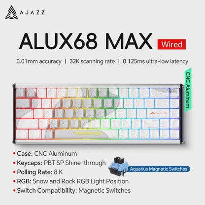 Teclado Mecânico AK680 MAX (Sem fio 2.4Ghz)