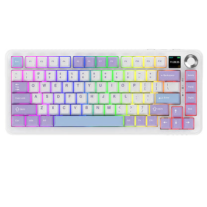 Teclado Mecânico AK820 MAX Plus (Sem fio 2.4Ghz)