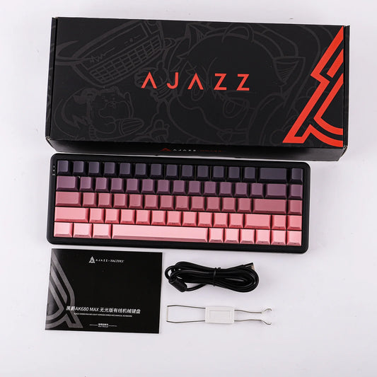 Teclado Mecânico AK680 MAX (Sem fio 2.4Ghz)