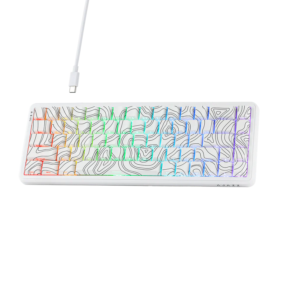 Teclado Mecânico AK680 MAX (Sem fio 2.4Ghz)