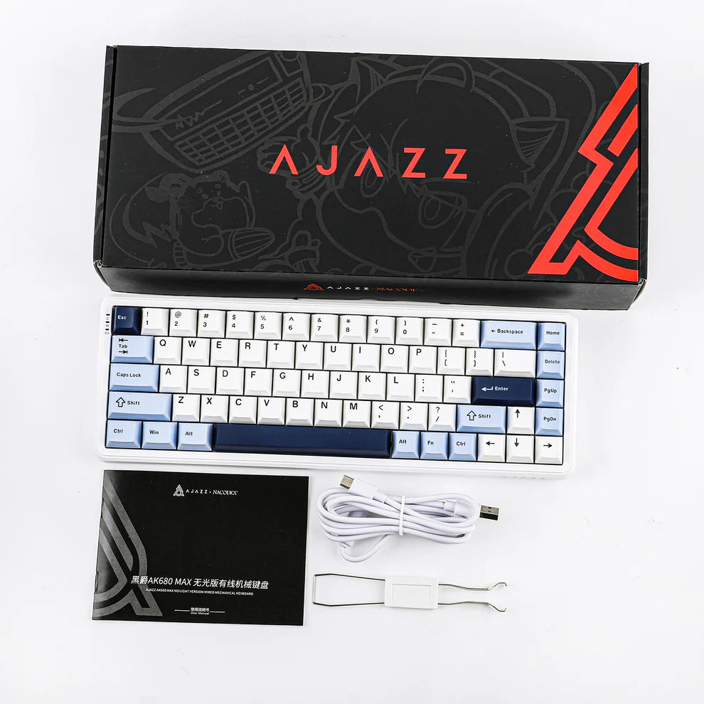 Teclado Mecânico AK680 MAX (Sem fio 2.4Ghz)