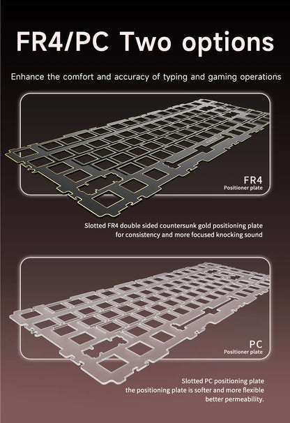 Teclado Mecânico AK820 MAX Plus (Sem fio 2.4Ghz)