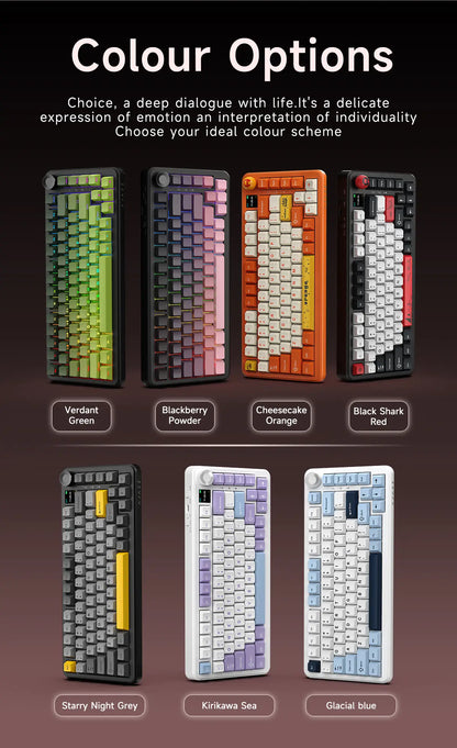Teclado Mecânico AK820 MAX Plus (Sem fio 2.4Ghz)