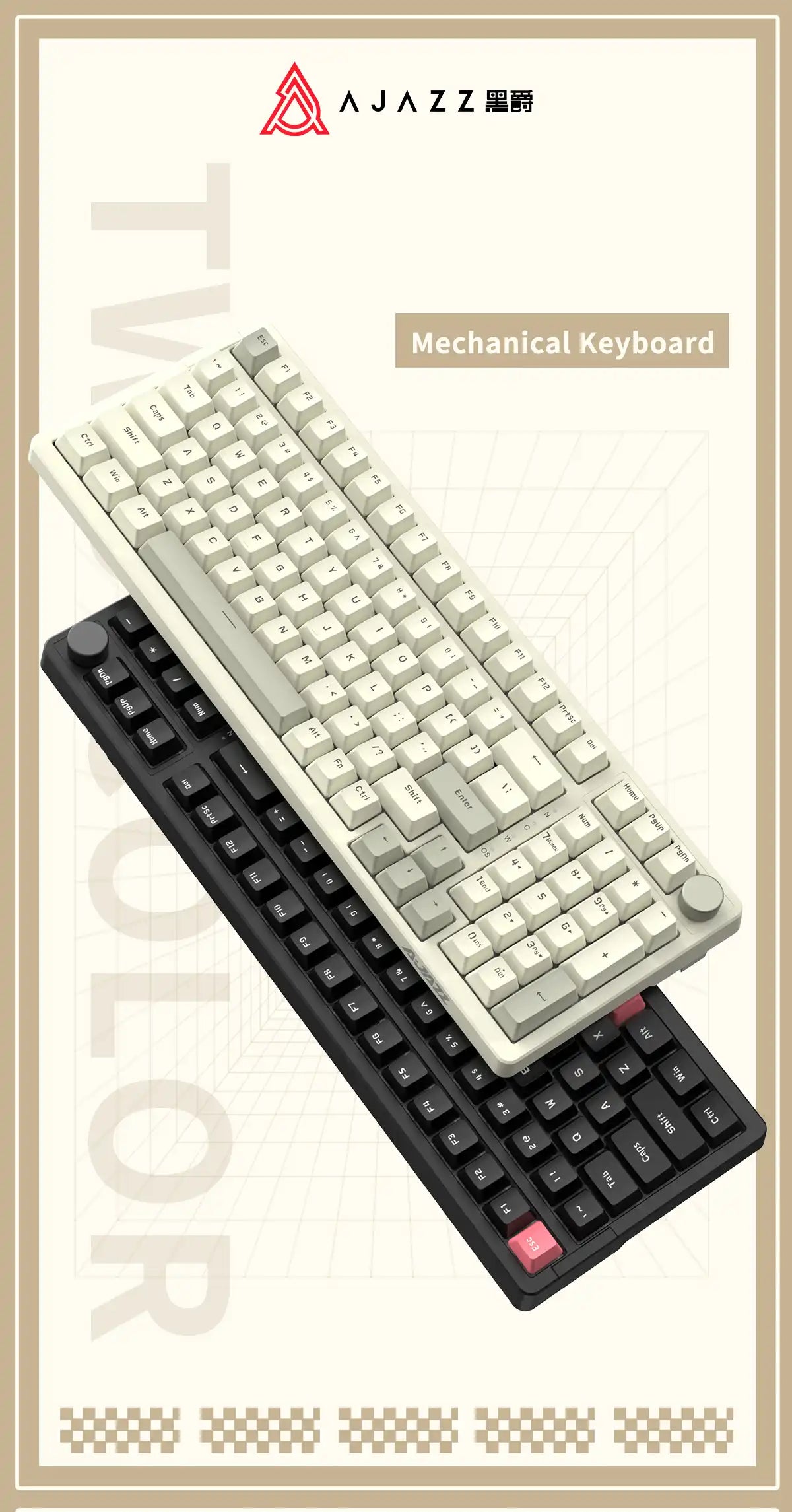 Teclado Mecânico AK992