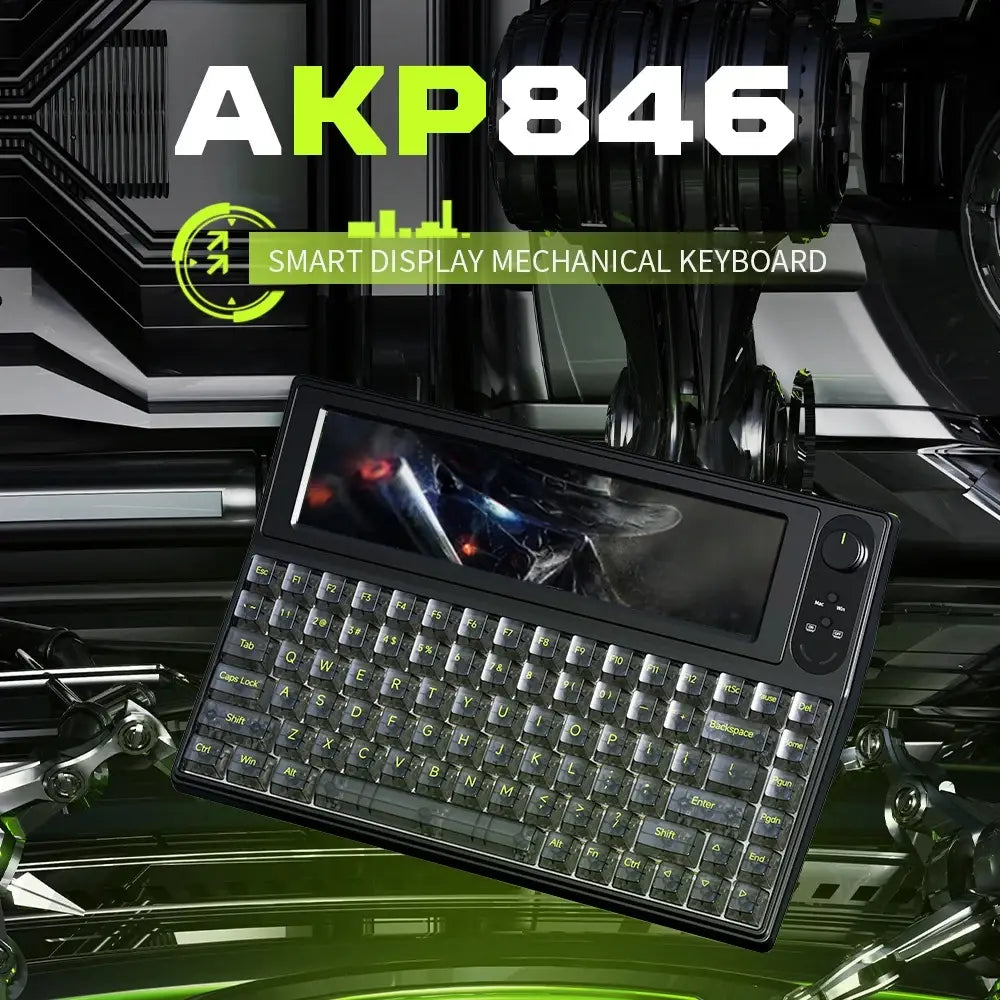 Teclado Mecânico AKP848 (Display 10,1 Pol)