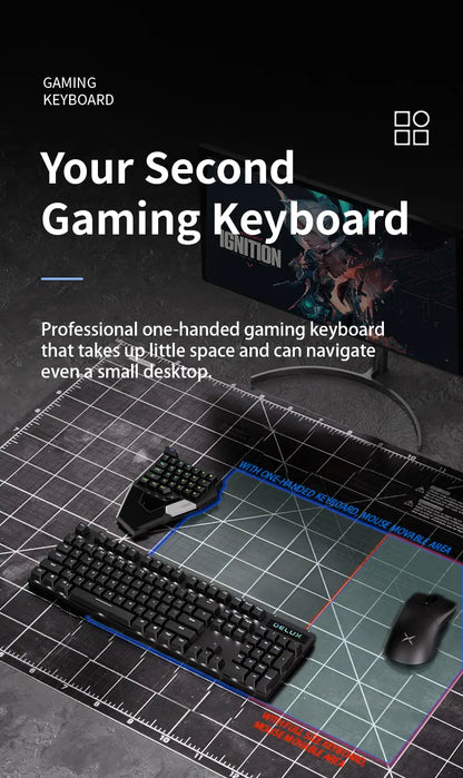 Teclado Mecânico Delux RTS1