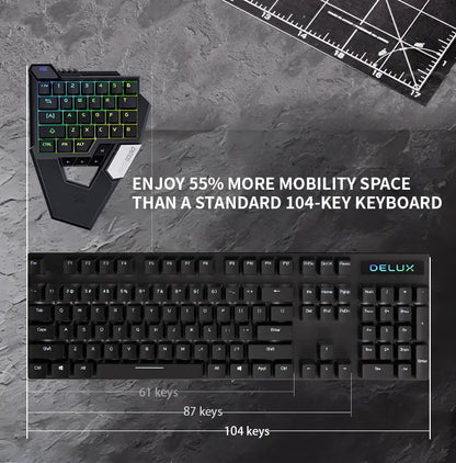Teclado Mecânico Delux RTS1
