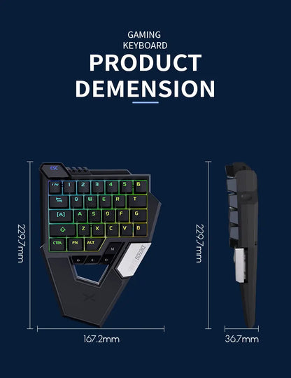 Teclado Mecânico Delux RTS1