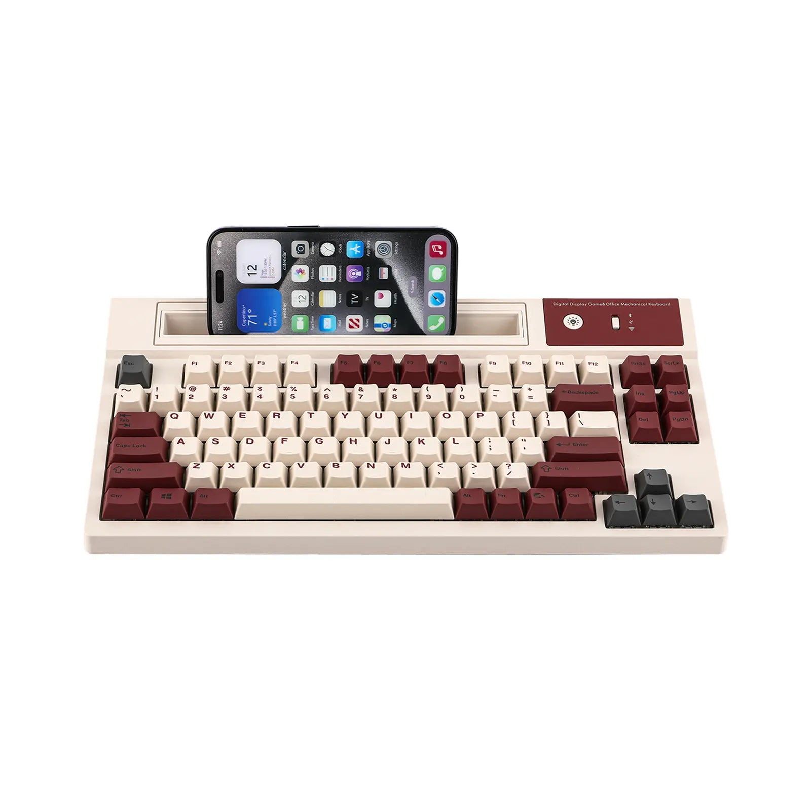 Teclado Mecânico DynaTab 75 (Sem fio 2.4Ghz)