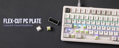 Teclado Mecânico F99 (Sem fio 2.4Ghz)