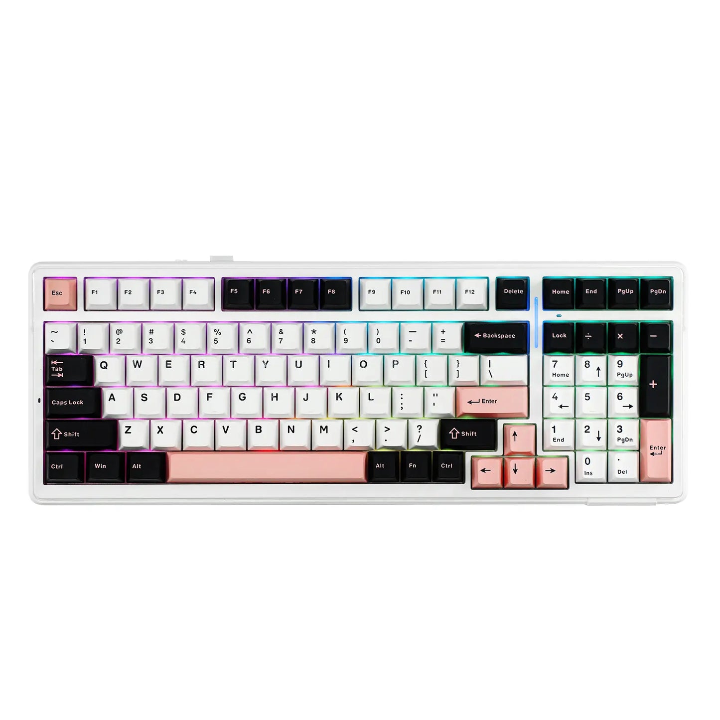 Teclado Mecânico F99 (Sem fio 2.4Ghz)
