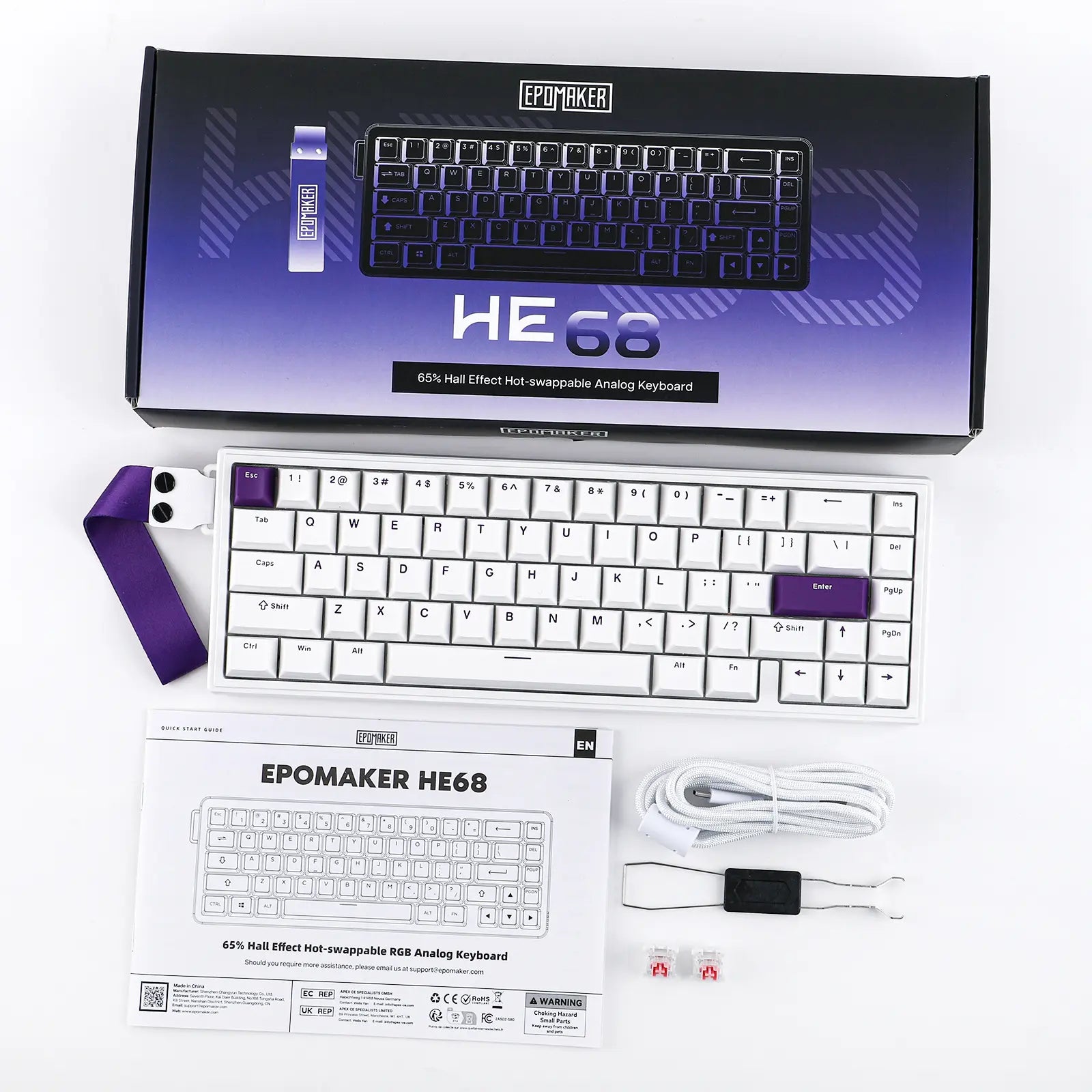 Teclado Mecânico HE68