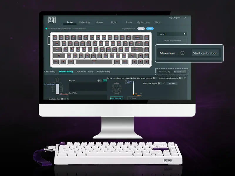 Teclado Mecânico HE68