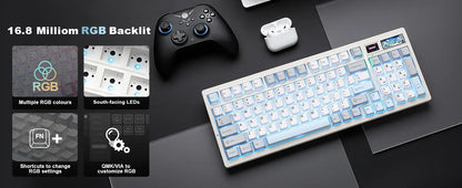 Teclado mecánico IF99 (inalámbrico de 2,4 GHz)