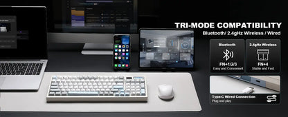Teclado mecánico IF99 (inalámbrico de 2,4 GHz)