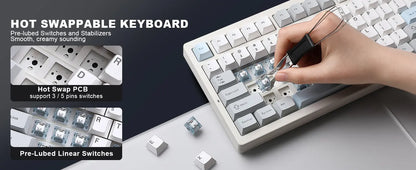 Teclado mecánico IF99 (inalámbrico de 2,4 GHz)