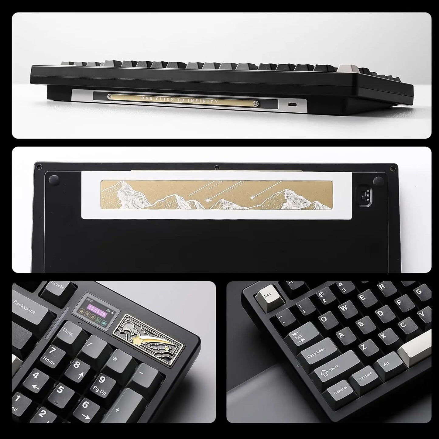 Teclado mecánico IF99 (inalámbrico de 2,4 GHz)
