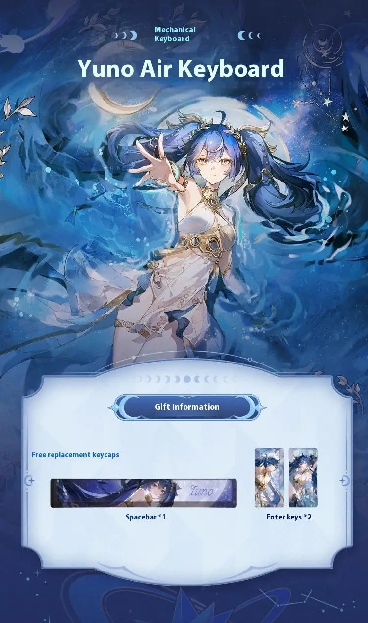 Teclado Mecânico Juno & Augusta (Sem Fio)