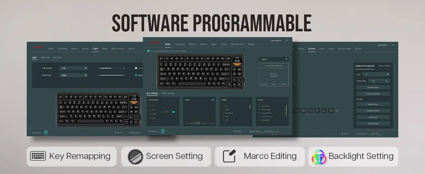 Teclado mecánico K75 Lite