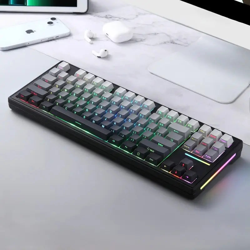Teclado Mecânico M87RGB (Sem fio 2.4Ghz)