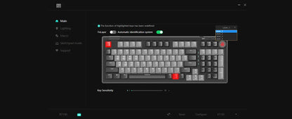 Teclado mecánico RT100 (inalámbrico de 2,4 GHz)