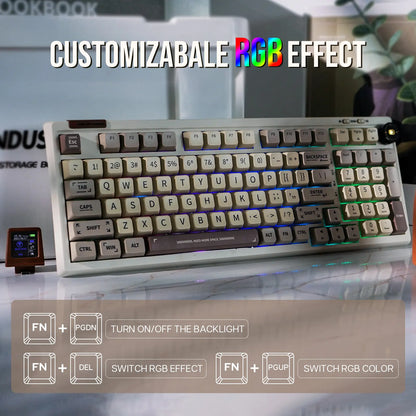 Teclado mecánico RT100 (inalámbrico de 2,4 GHz)