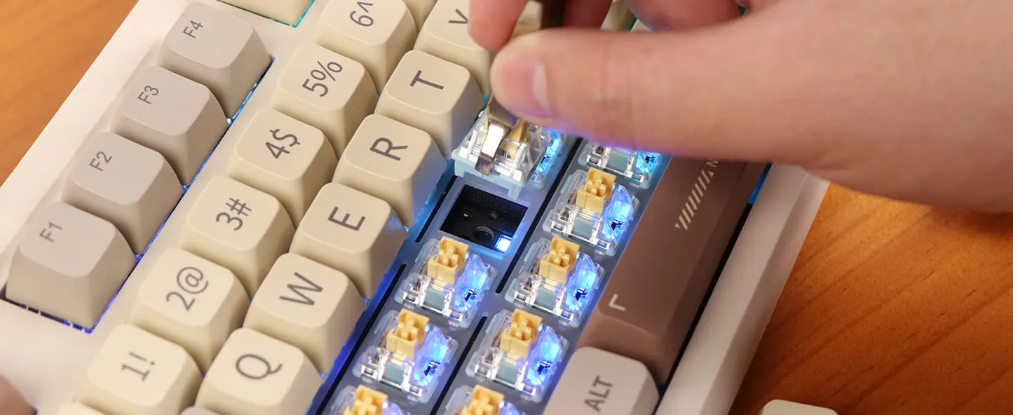Teclado mecánico RT100 (inalámbrico de 2,4 GHz)